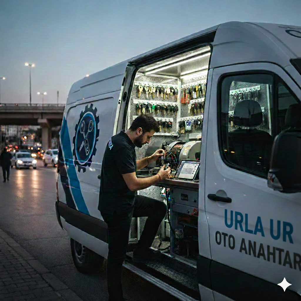 Urla oto anahtar – yedek oto anahtar çalışması